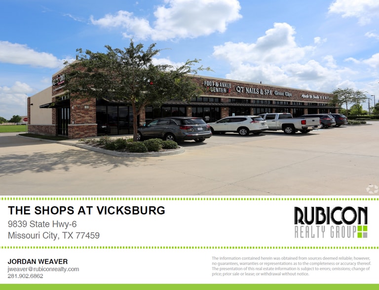 9839 Highway 6, Missouri City, TX for lease - Building Photo - Image 1 of 7