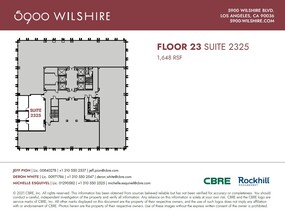 5900 Wilshire Blvd, Los Angeles, CA for lease Floor Plan- Image 1 of 1