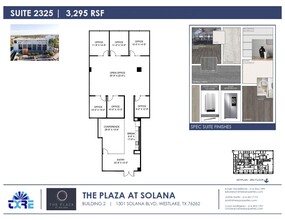 1301 Solana Blvd, Westlake, TX for lease Floor Plan- Image 1 of 9