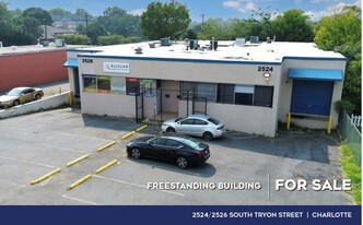 2524-2526 S Tryon St, Charlotte NC - Warehouse