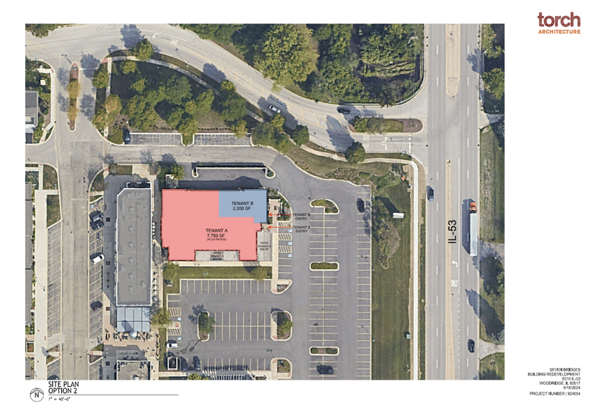 6310 Route 53, Woodridge, IL for lease - Site Plan - Image 2 of 4