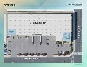 2757 Leonis Blvd, Vernon, CA for lease Site Plan- Image 1 of 3