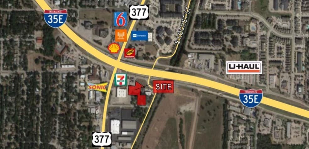 309 I-35 E, Denton, TX for lease - Building Photo - Image 3 of 3