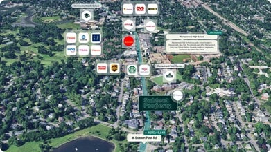 649 W Boston Post Rd, Mamaroneck, NY - AERIAL  map view