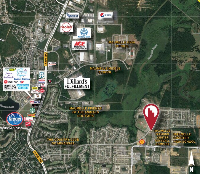 1020 Country Club, Maumelle, AR 72113 Country Club Plaza