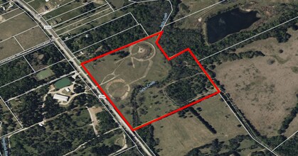 Highway 2705, Mexia, TX - AERIAL  map view