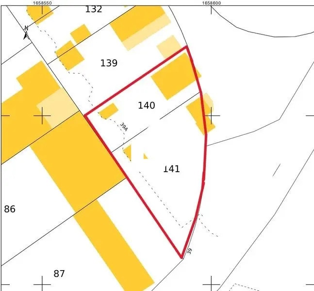 Vente Terrain 487 m² à 1 275 m²