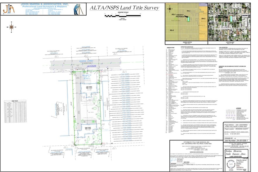 2246 Monroe St, Hollywood, FL for sale - Plat Map - Image 2 of 20