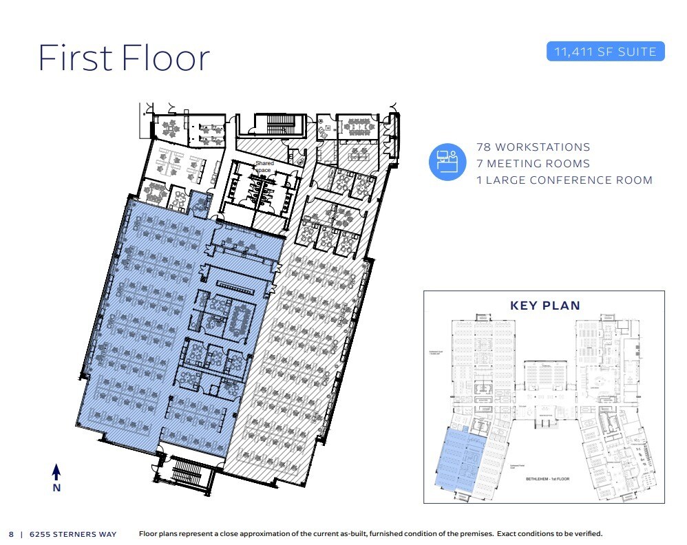 6255 Sterners Way, Bethlehem, PA for lease Floor Plan- Image 1 of 1