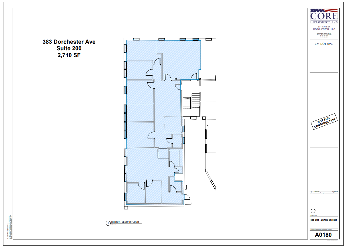 371 Dorchester Ave, South Boston, MA for lease Floor Plan- Image 1 of 1