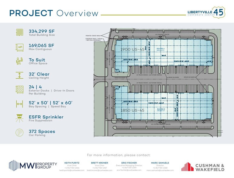 1850 N US 45, Libertyville, IL for lease - Floor Plan - Image 2 of 7