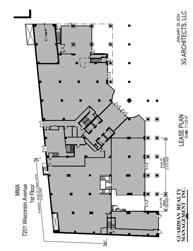 7201 Wisconsin Ave, Bethesda, MD for lease Floor Plan- Image 1 of 1