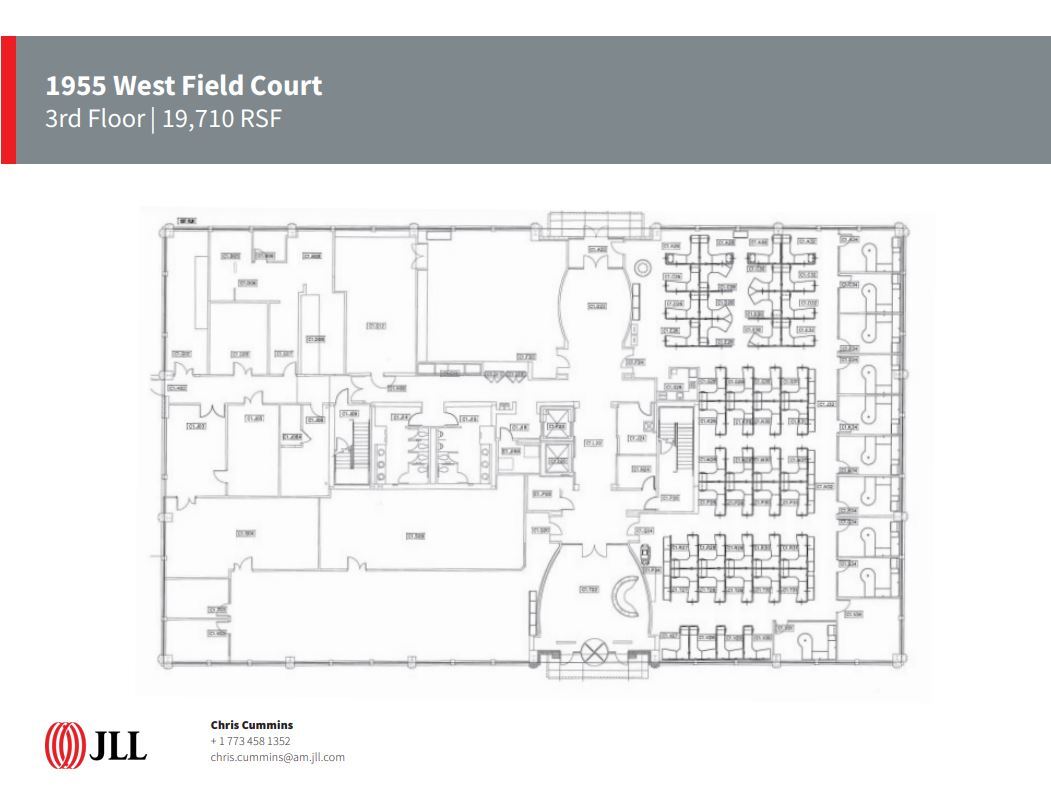 1955 W Field Ct, Lake Forest, IL for lease Floor Plan- Image 1 of 1