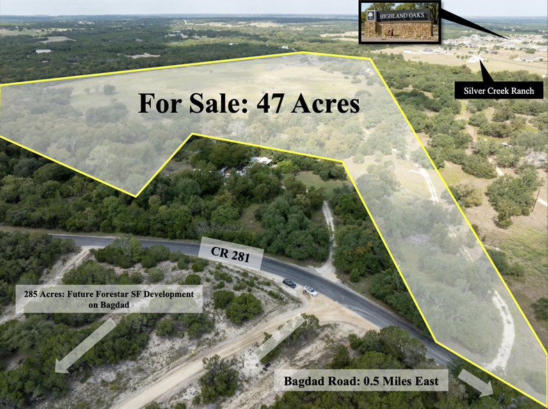 550 County Road 281, Leander, TX for sale - Aerial - Image 2 of 22