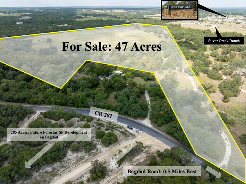 550 County Road 281, Leander, TX for sale - Aerial - Image 3 of 22
