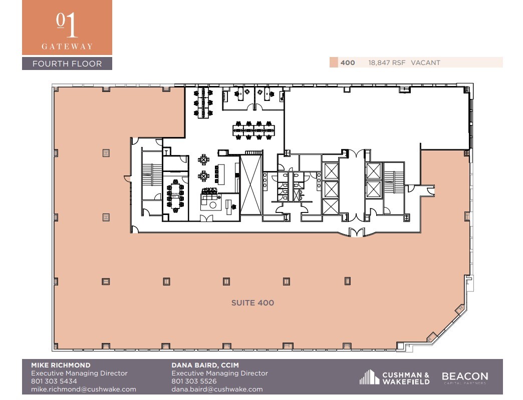 90 S 400 W, Salt Lake City, UT for lease Floor Plan- Image 1 of 1