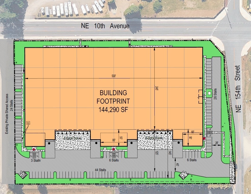 15301 10th ave, Vancouver, WA for lease Site Plan- Image 1 of 1