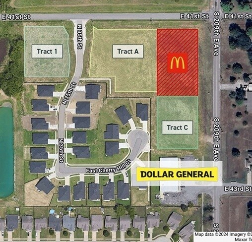 4150 209th E ave, Broken Arrow, OK for sale Aerial- Image 1 of 4