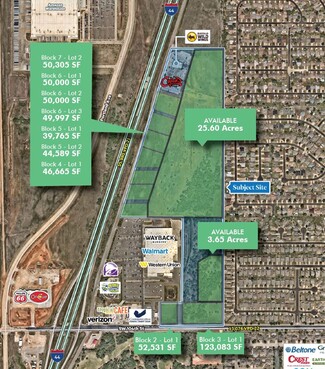 More details for NE Corner of SW 104th St & I-44, Oklahoma City, OK - Land for Sale