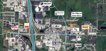 5540 N Farmer Branch Rd, Ozark, MO - AERIAL  map view