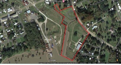 Hwy 14, Lake Arthur, LA - AERIAL map view