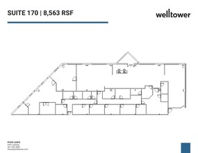 555 N New Ballas Rd, Creve Coeur, MO for lease Floor Plan- Image 1 of 1