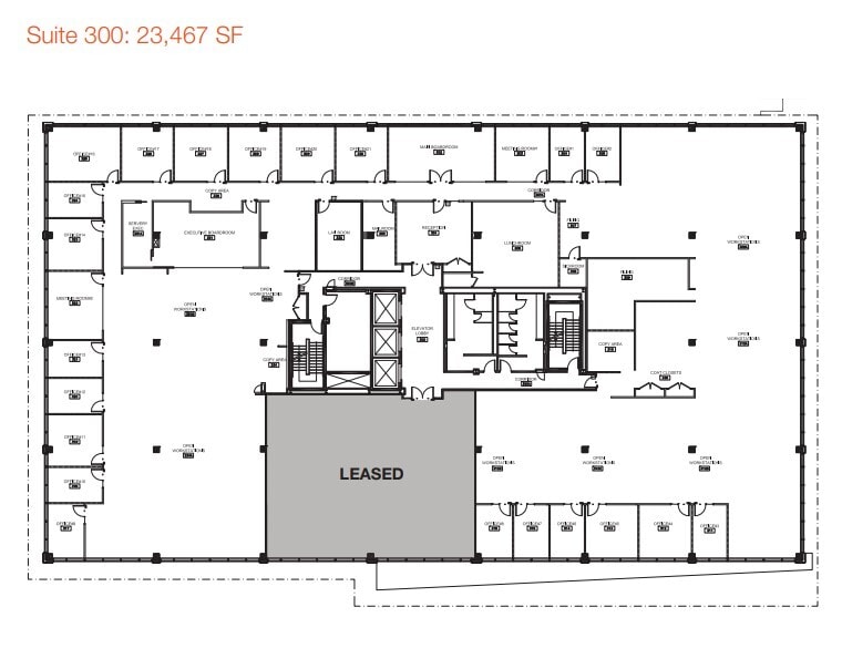 2680 Matheson Blvd E, Mississauga, ON for lease Floor Plan- Image 1 of 1