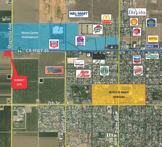 More details for Magnolia Ave, Wasco, CA - Land for Sale