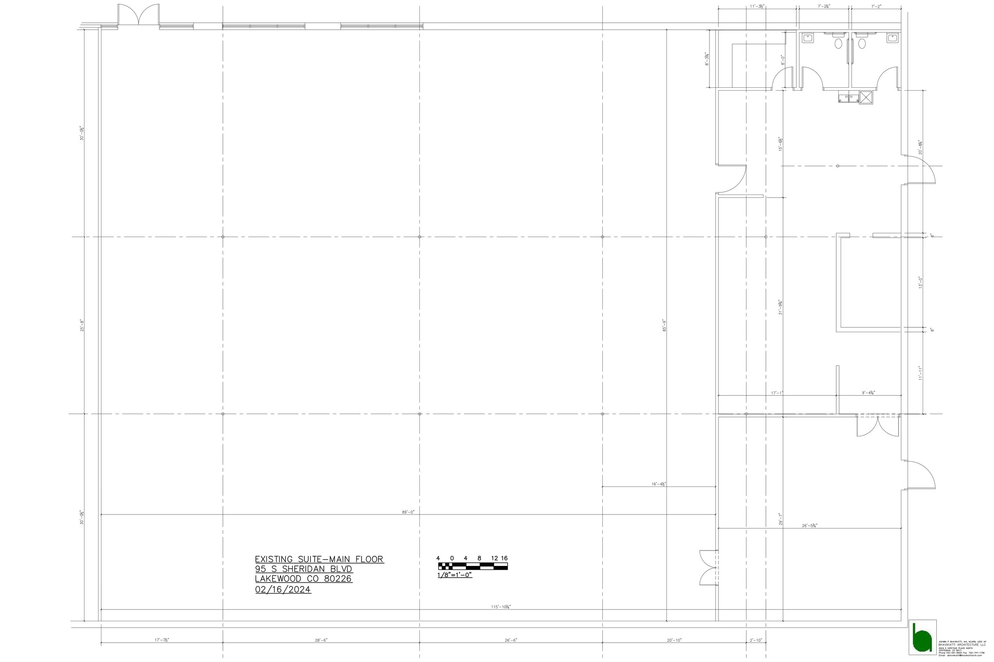 95 S Sheridan Blvd, Lakewood, CO for lease Site Plan- Image 1 of 7