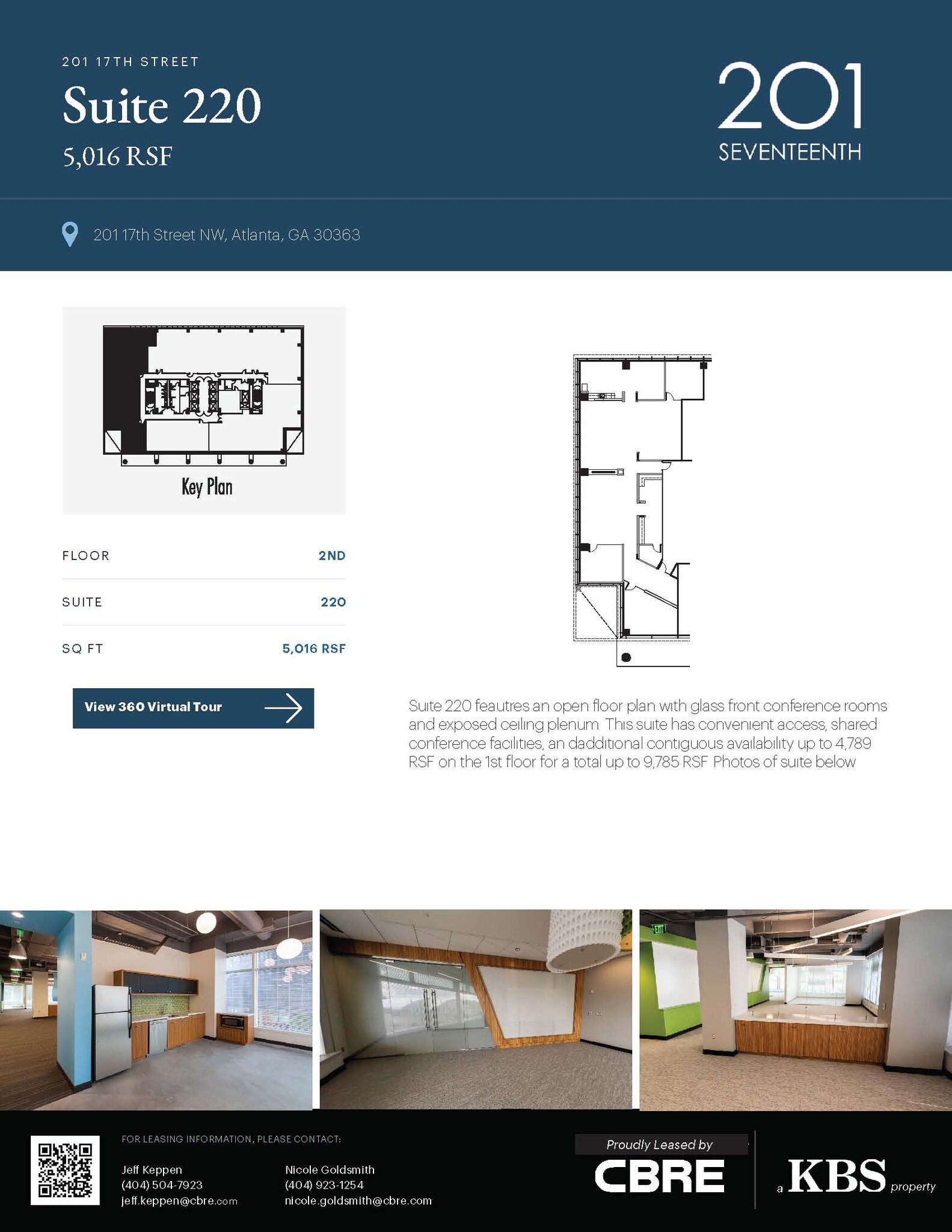 201 17th St NW, Atlanta, GA for lease Floor Plan- Image 1 of 1