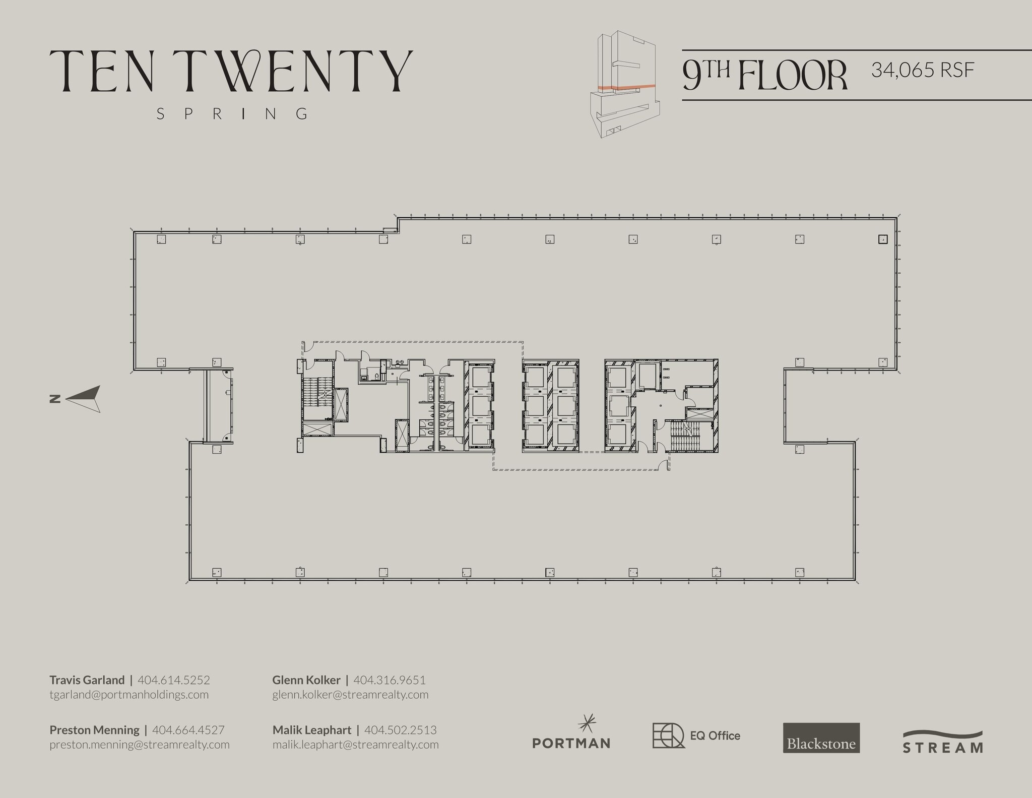 1020 Spring St, Atlanta, GA for lease Floor Plan- Image 1 of 1