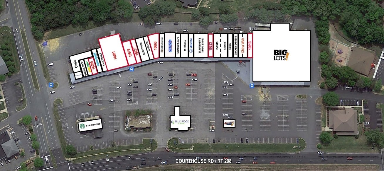 10600-10697 Courthouse Rd, Fredericksburg, VA for lease Site Plan- Image 1 of 1