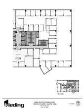 4600 S Syracuse St, Denver, CO for lease Floor Plan- Image 1 of 1