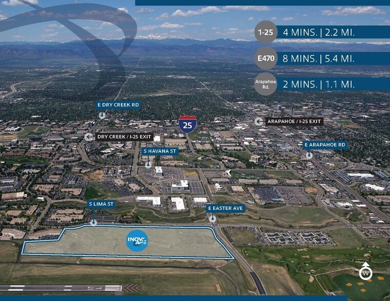 S Lima St & E Easter Ave, Centennial, CO for sale - Aerial - Image 3 of 3