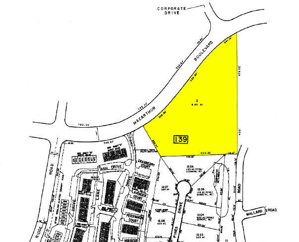 1200 MacArthur Blvd, Mahwah, NJ for lease - Plat Map - Image 2 of 7