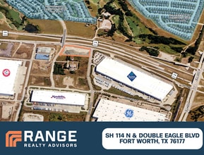 SH 114 N Side, Fort Worth, TX - AERIAL map view
