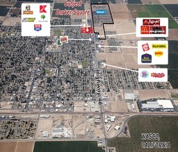 2445 Highway 46, Wasco, CA - aerial  map view