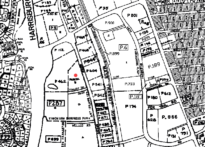 2032 Greenspring Dr, Lutherville Timonium, MD for lease - Plat Map - Image 2 of 2