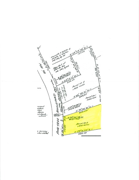 1.35 Acres Pinetree, Thomasville, GA for sale - Site Plan - Image 2 of 2