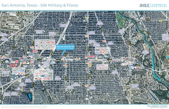 1633 SW Military Dr, San Antonio, TX - AERIAL  map view - Image1