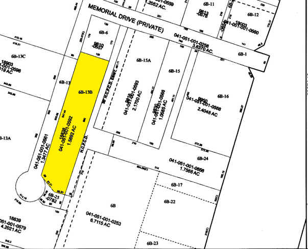 18842 S Memorial Dr, Humble, TX for lease - Plat Map - Image 3 of 5