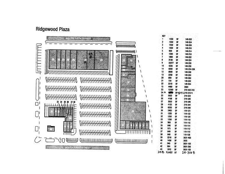 3001-3051 S 1st St, Garland, TX for lease - Site Plan - Image 3 of 3