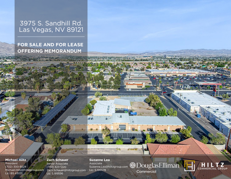 3975 S Sandhill Rd, Las Vegas, NV for sale - Building Photo - Image 1 of 1