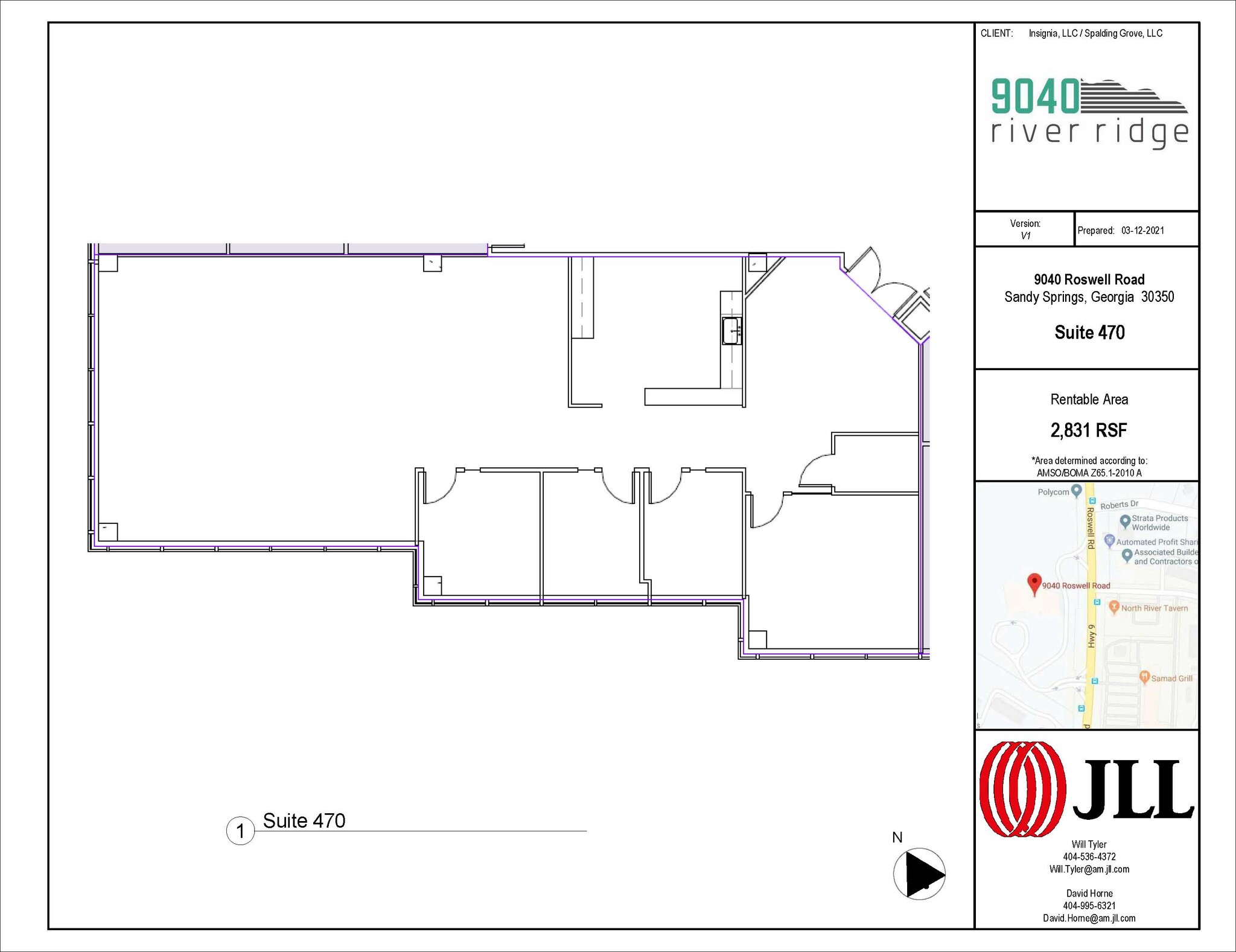 9040 Roswell Rd, Atlanta, GA for lease Floor Plan- Image 1 of 1