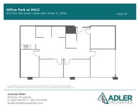 7925 NW 12th St, Doral, FL for lease Floor Plan- Image 1 of 1