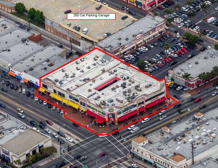 7126-7136 Pacific Blvd, Huntington Park, CA for lease - Aerial - Image 2 of 5