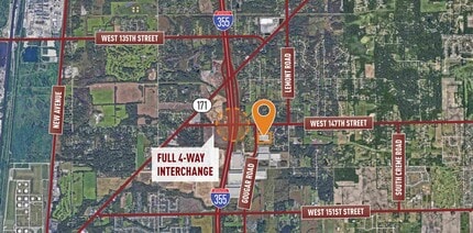 14407 S Gougar Rd, Lockport, IL - Aerial map view - Image1