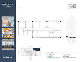 1201 Louisiana St, Houston, TX for lease Site Plan- Image 1 of 2