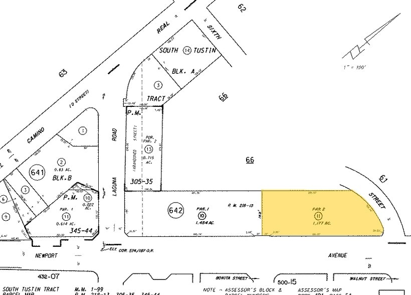 13821 Newport Ave, Tustin, CA for lease - Plat Map - Image 3 of 8