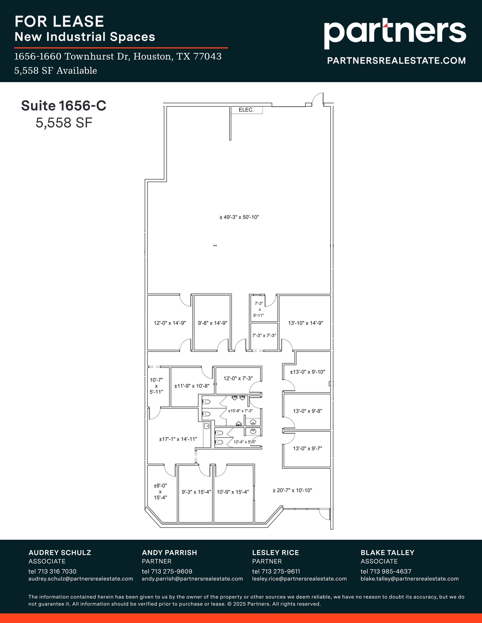 1656-1660 Townhurst Dr, Houston, TX for lease Site Plan- Image 1 of 1